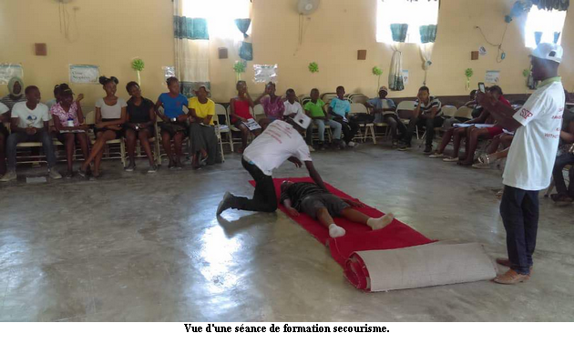 Lancement de la deuxième formation sur le secourisme